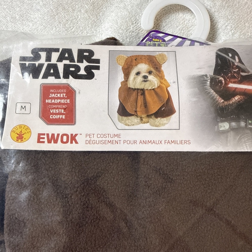 Rubies Star Wars Ewok Pet Costume Dog Medium Disney Licensed Halloween 887854
